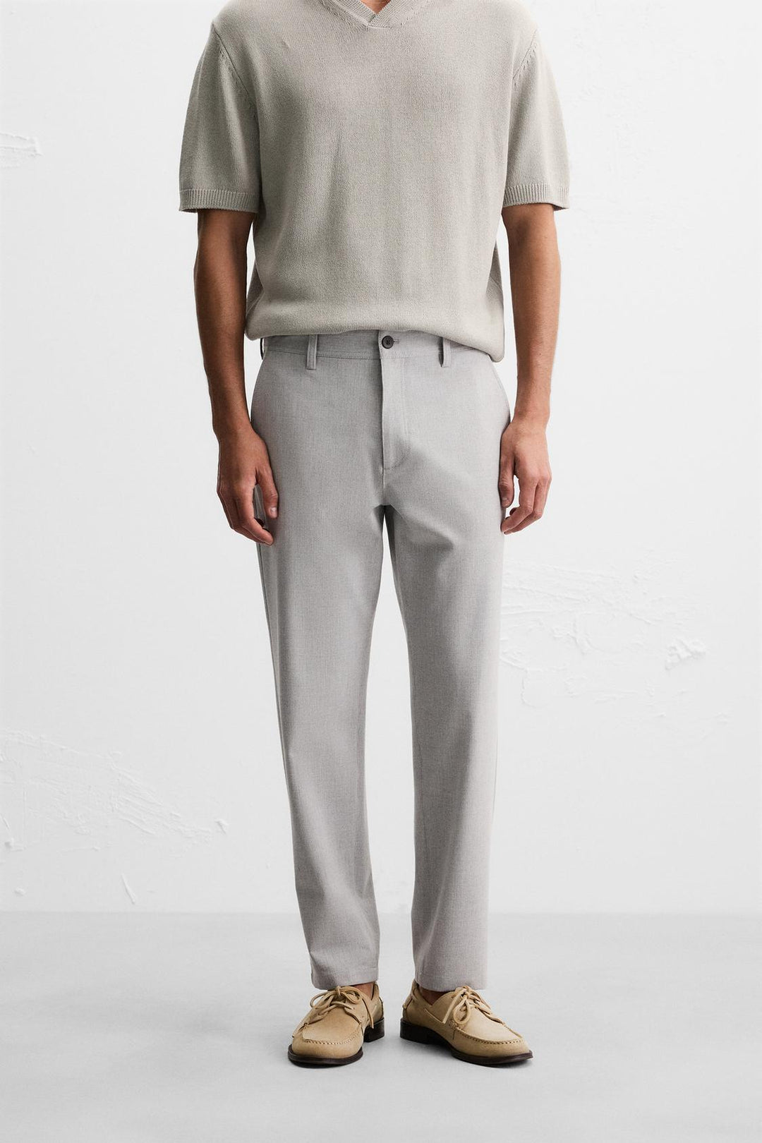 PANTALON À TEXTURE CONFORT
