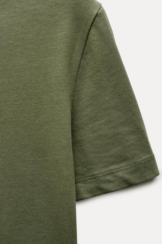 T-shirt a manches courtes - Kaki