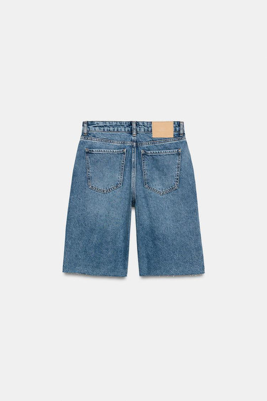 SHORT Z1975 EN DENIM TAILLE MI-HAUTE