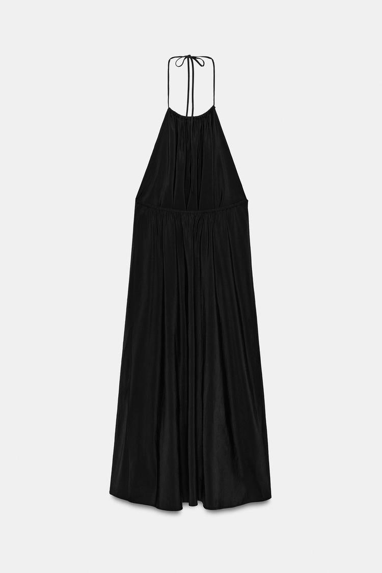 ROBE FLUIDE À ENCOLURE AMÉRICAINE