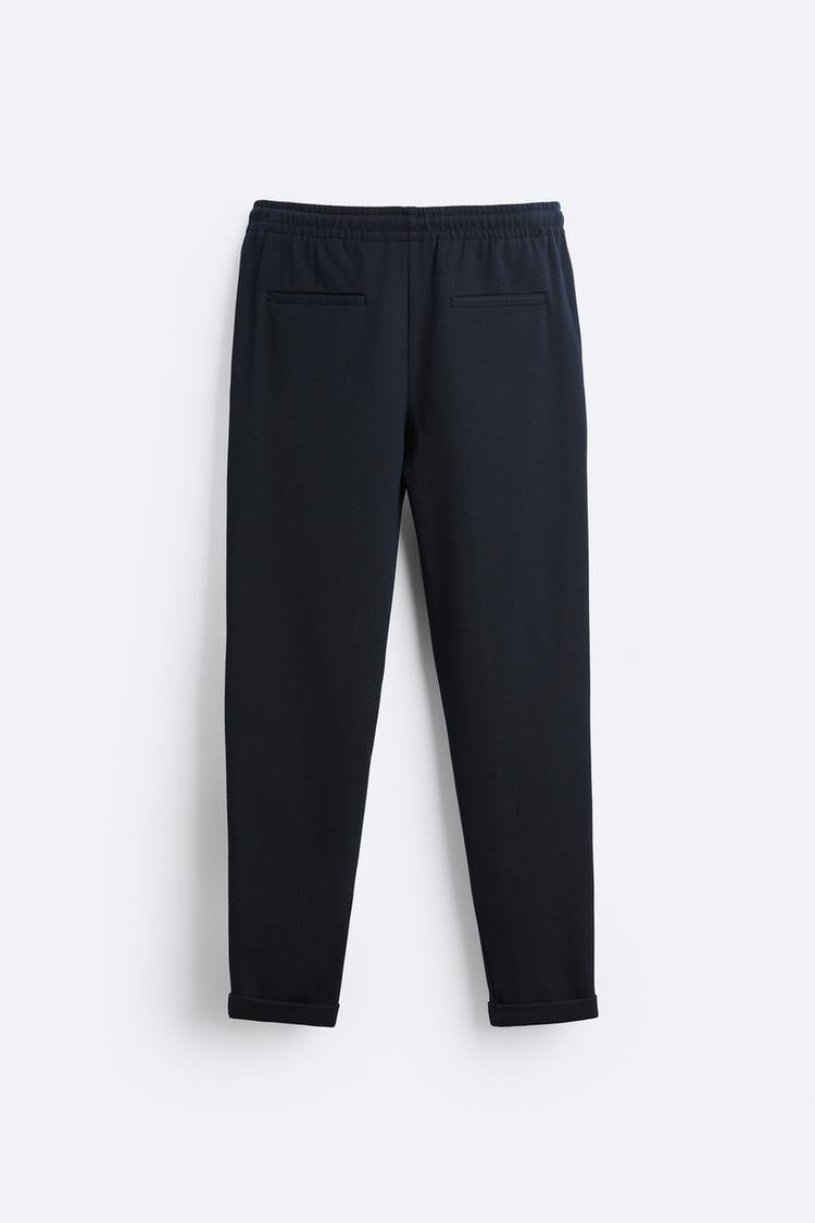 Pantalon style jogging - Vert olive