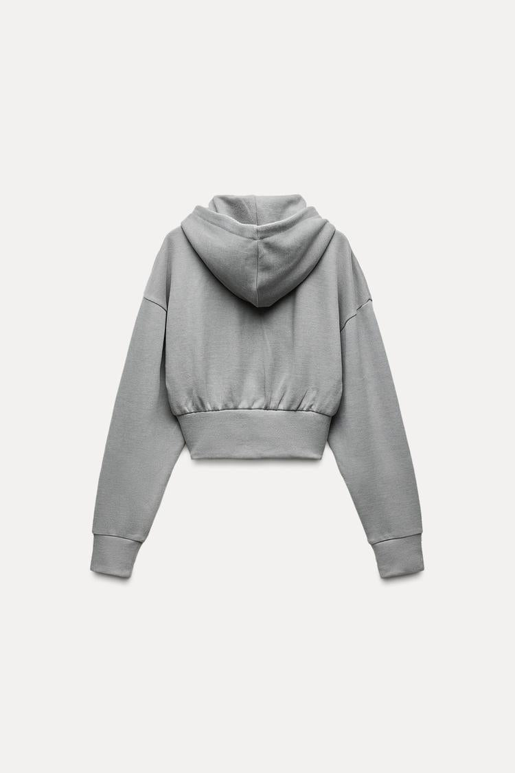 Sweat à capuche soft - Gris