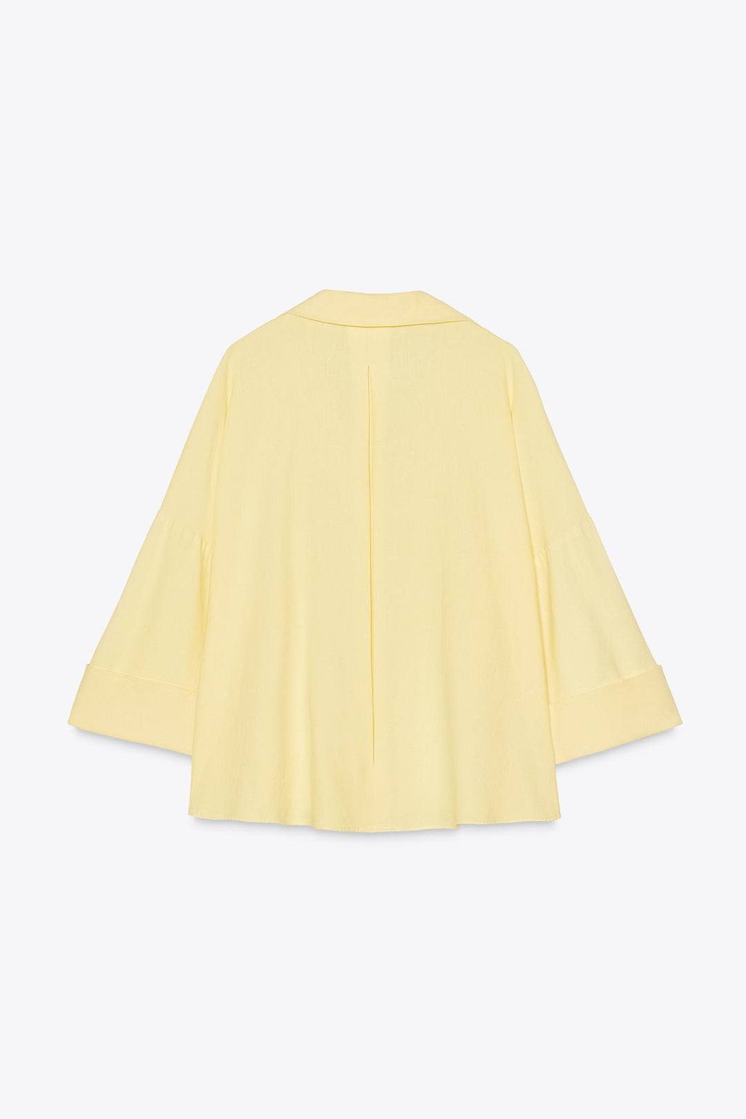 CHEMISE MANCHE LARGE AVEC LIN