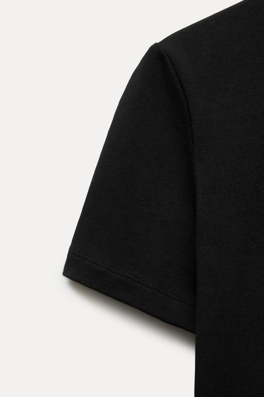T-shirt a manches courtes - Marron