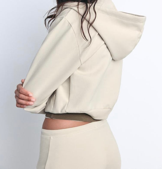 Sweat court interlock - Noir