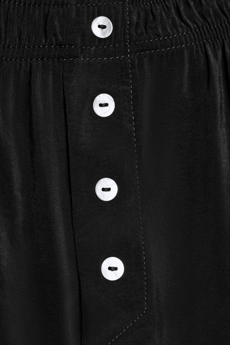 SHORT FLUIDE ÉLASTIQUE BOUTONS