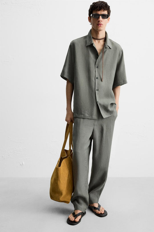 PANTALON 100% LIN