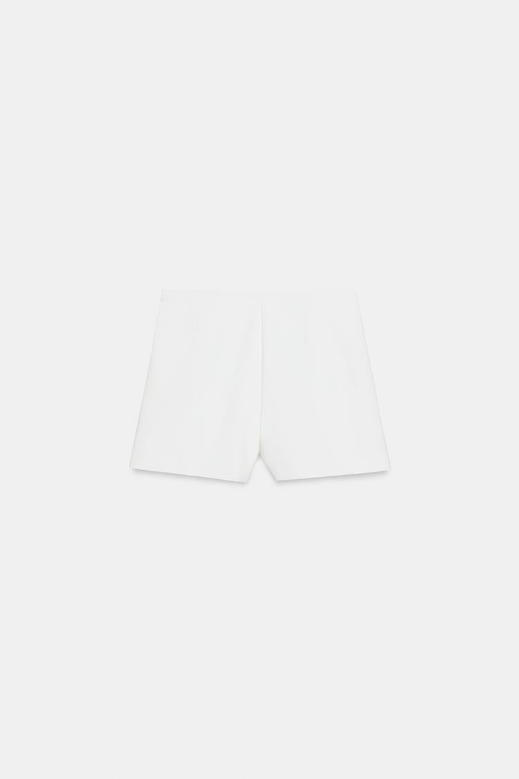 SHORT TAILLE HAUTE À POIS