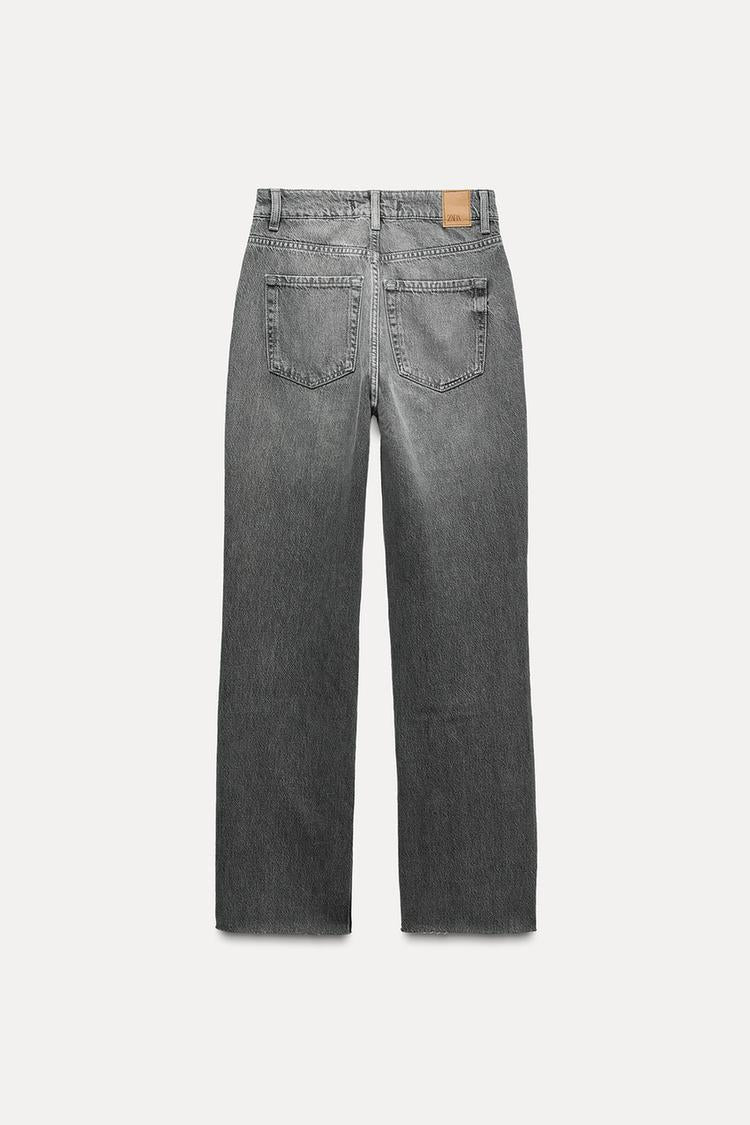 Jean z1975 droit à taille haute - Gris