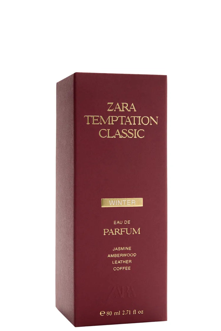 ZARA TEMPTATION CLASSIC WINTER EDP 80ML