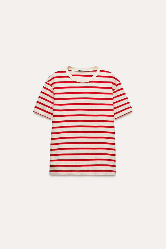 T-shirt coton basique - Blanc