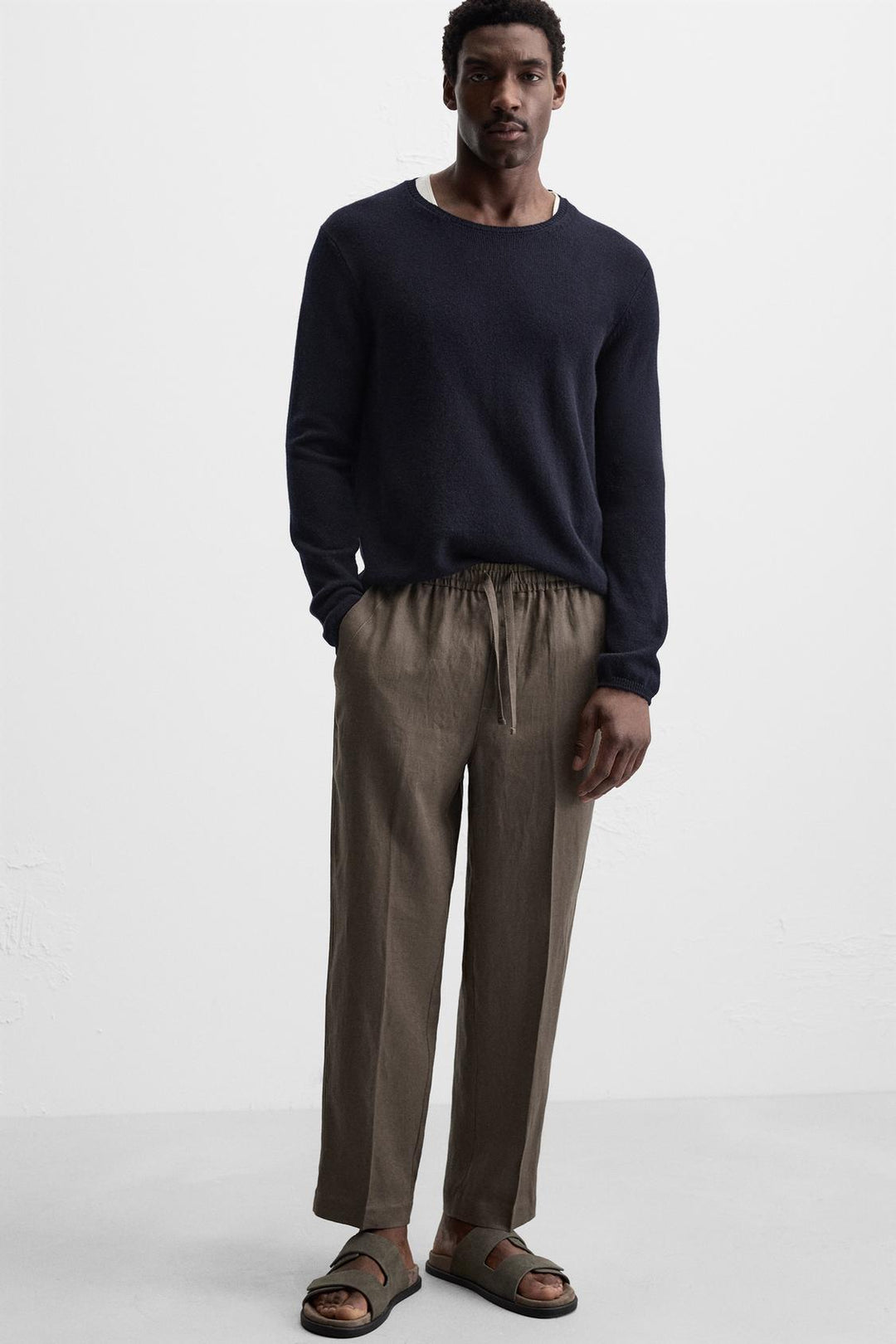 PANTALON 100% LIN