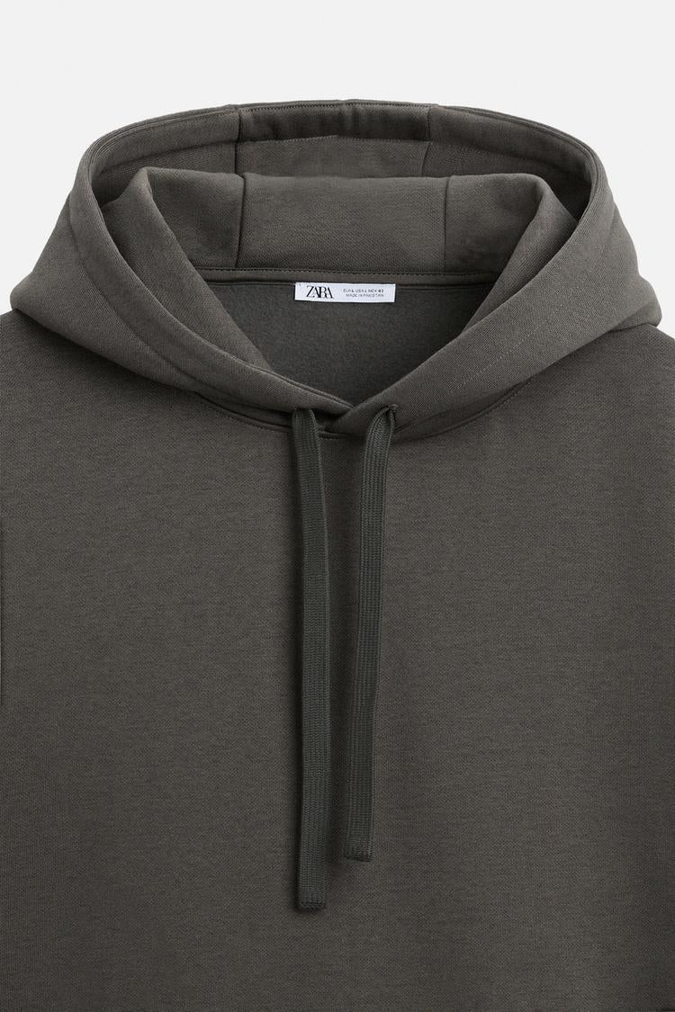 Sweat à capuche  - Kaki foncé
