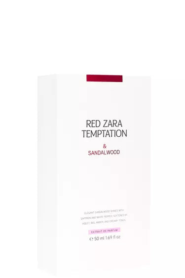 RED ZARA TEMPTATION & SANDALWOOD EXTRAIT 50ML