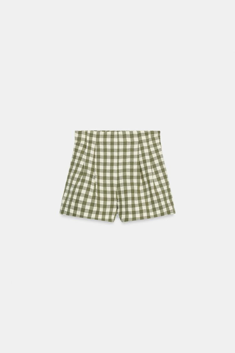 SHORT À CARREAUX VICHY