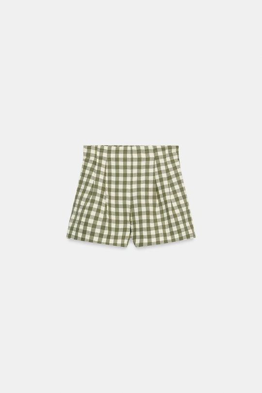 SHORT À CARREAUX VICHY