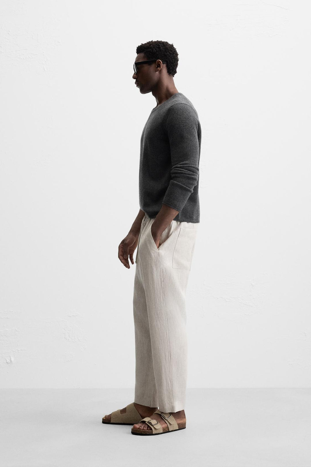 PANTALON 100% LIN