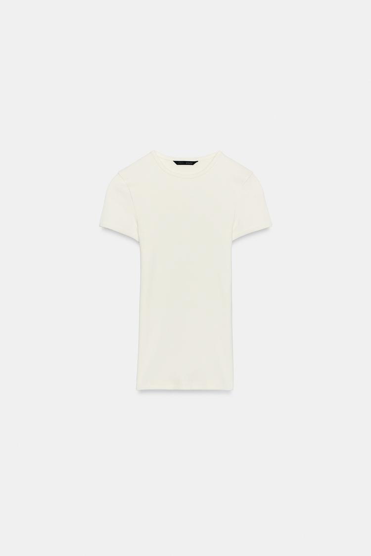 T-SHIRT CÔTELÉ