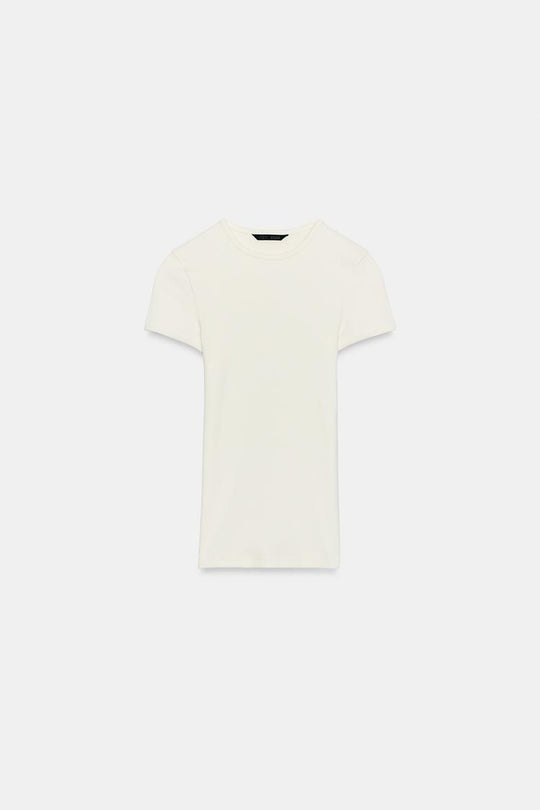 T-SHIRT CÔTELÉ
