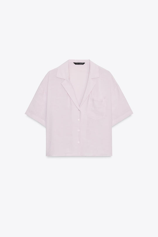 CHEMISE FLUIDE POCHE