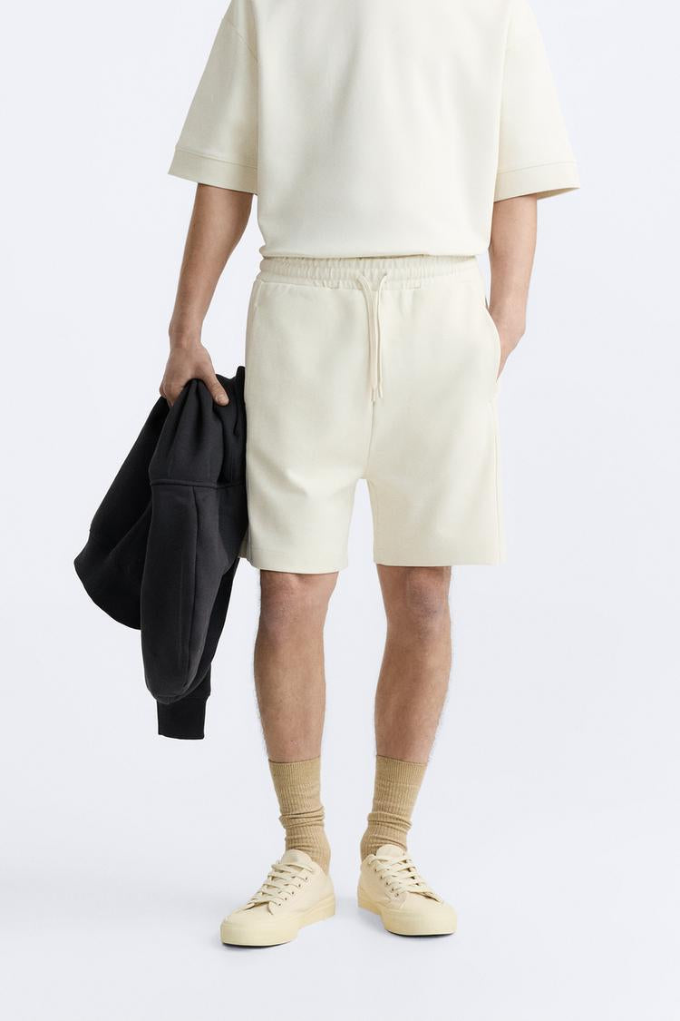 Short de Jogging - Argent