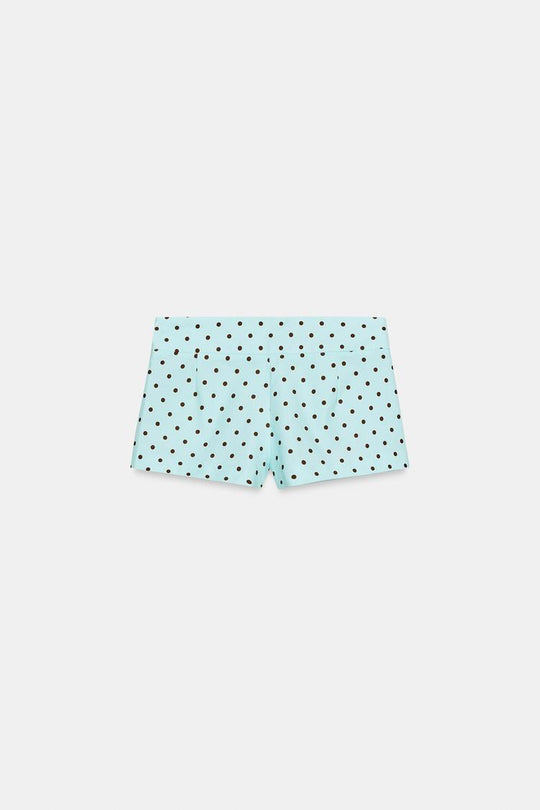 SHORT MINI À POIS