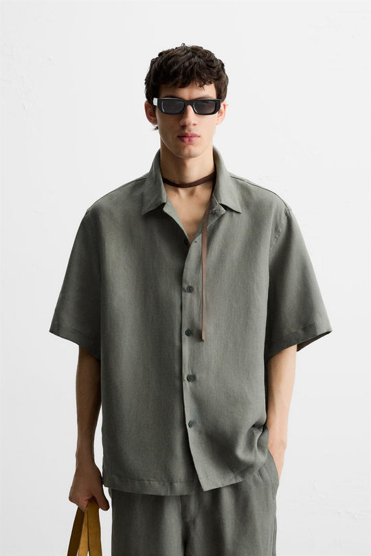 CHEMISE 100% LIN