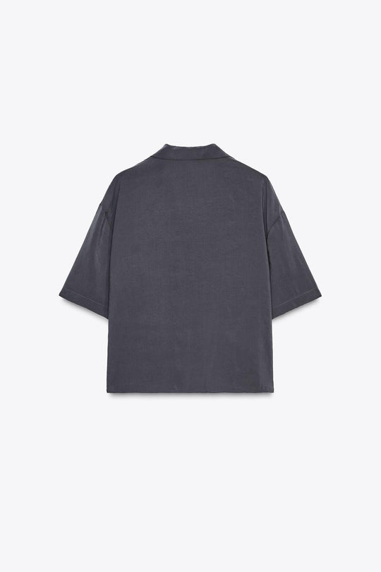 CHEMISE FLUIDE MANCHES COURTES