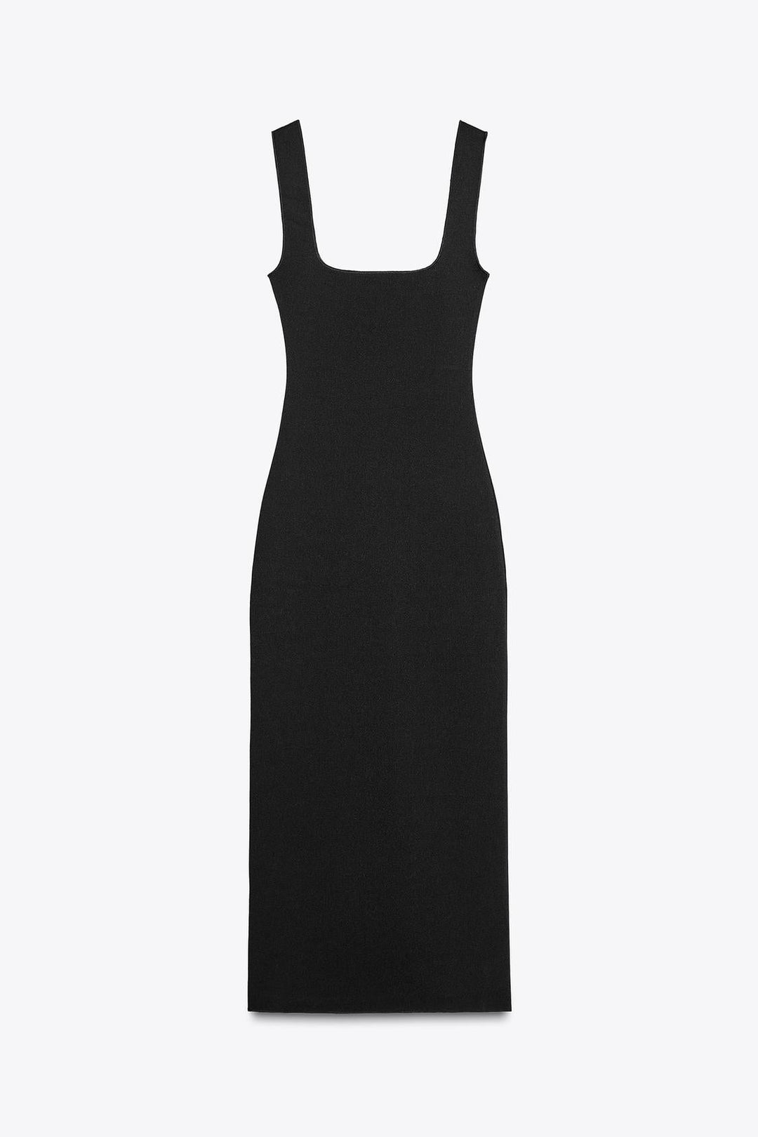 ROBE DECOLLETÉ CARRÉ STRETCH