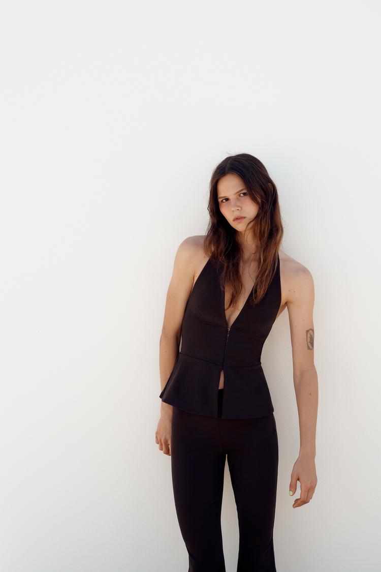 PANTALON FLARE STRETCH À POISM