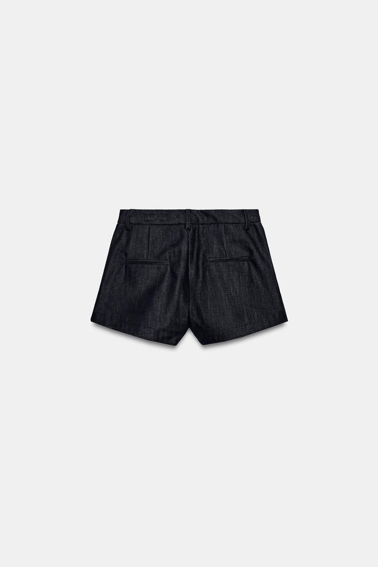 SHORT EN JEAN À PINCES ZW COLLECTION