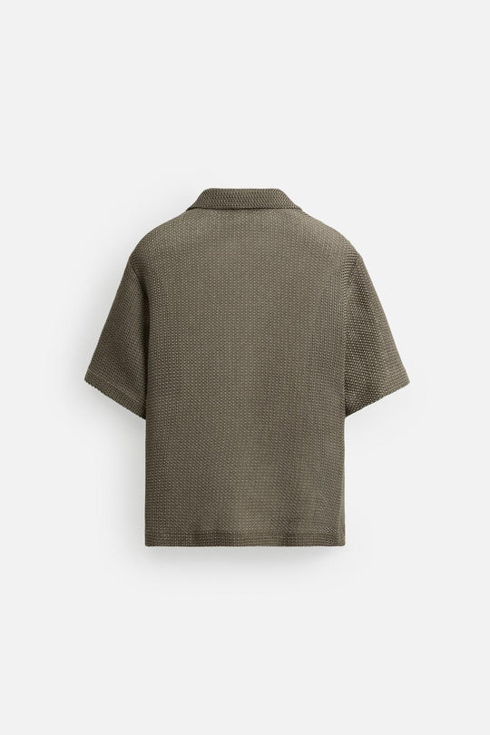 CHEMISE STRUCTURÉE OUVERTE