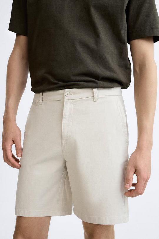 Bermuda Chino - Blanc