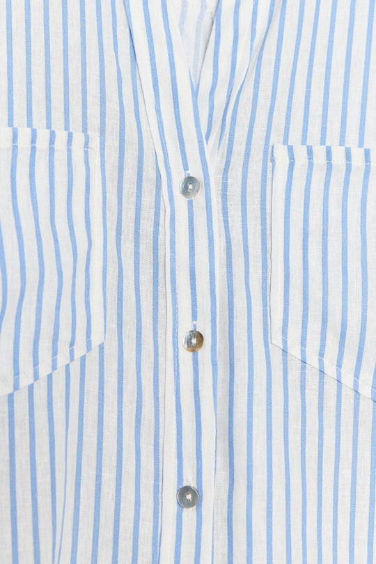 CHEMISE COURTE EN LIN