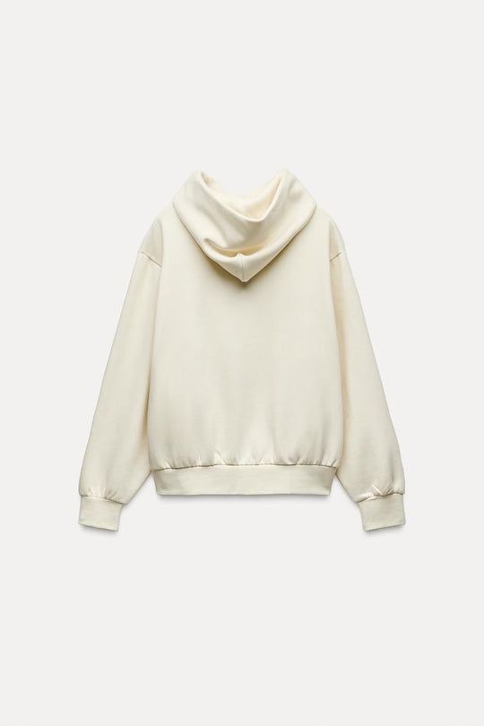Sweat à capuche avec poches - Noir
