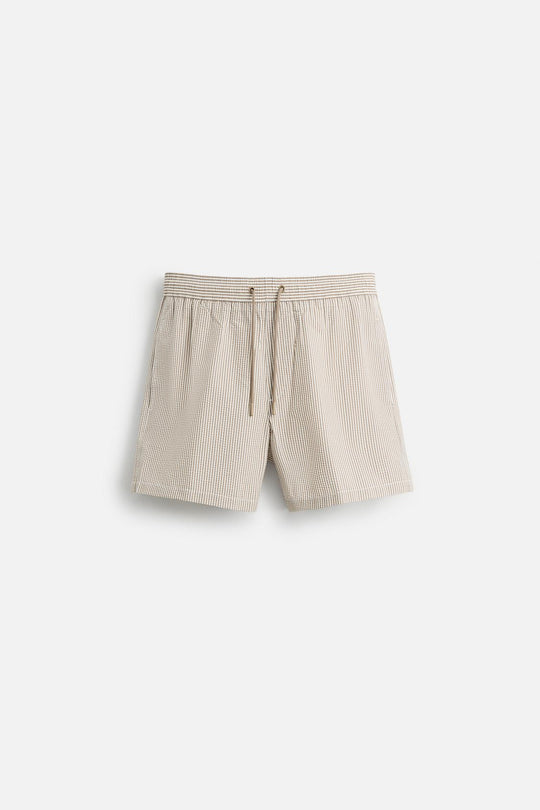 MAILLOT DE BAIN COURT SEERSUCKER