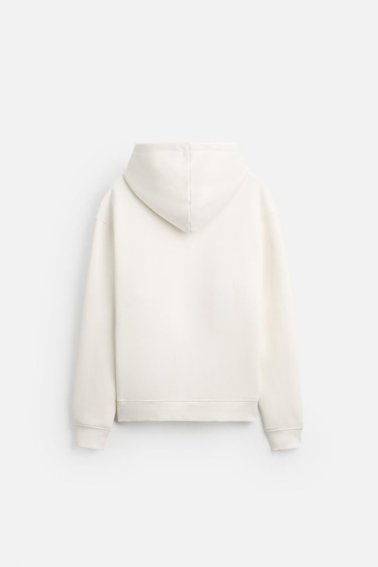 Sweat à capuche zip - Noir