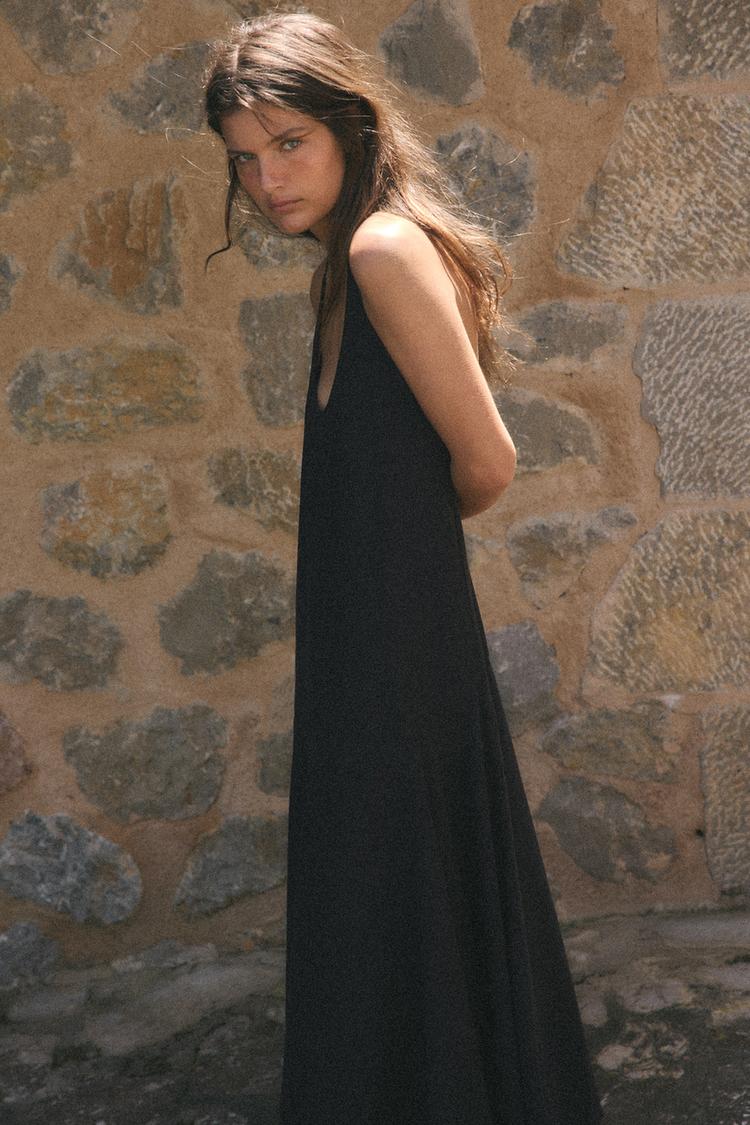 ROBE LONGUE EN LYOCELL