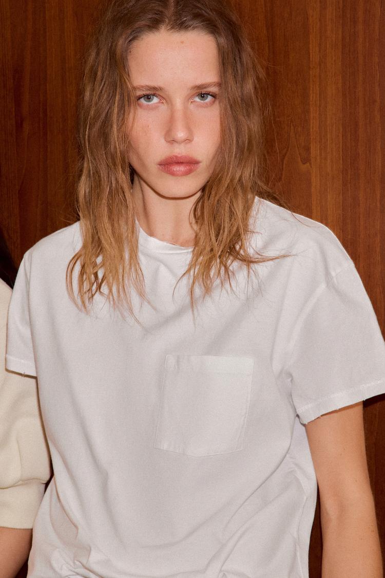 T-SHIRT OVERSIZE À POCHE