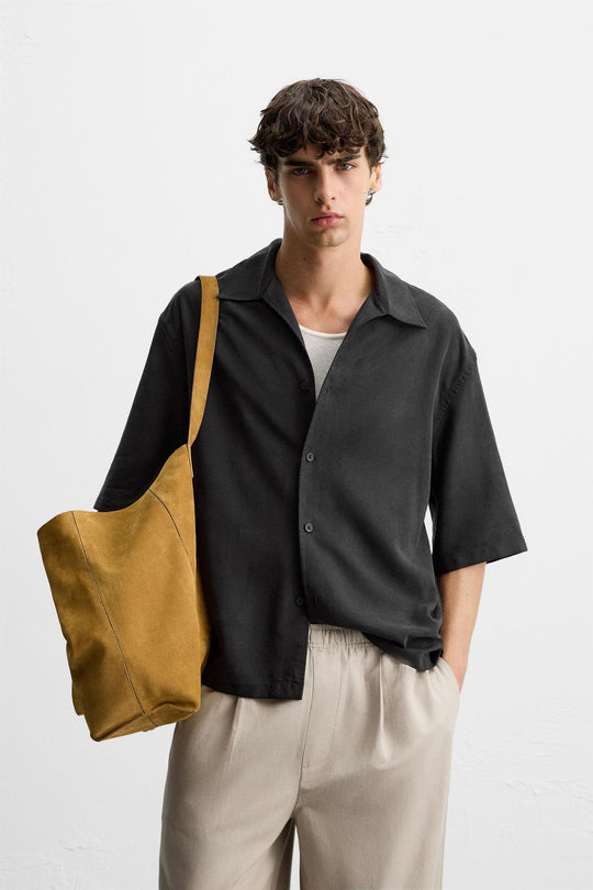 CHEMISE FLUIDE COUPE DÉCONTRACTÉE
