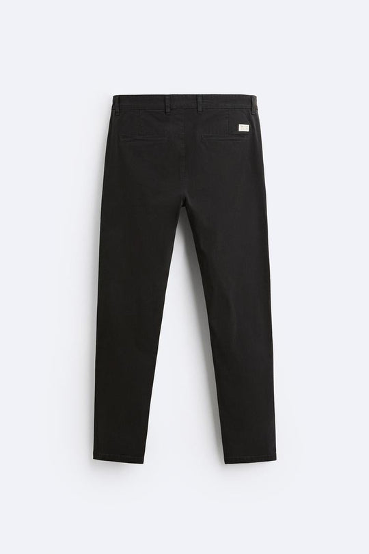 Pantalon chino coupe moulante - Gris