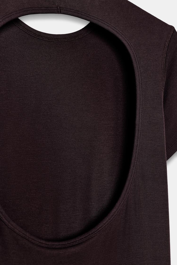 T-SHIRT OUVERTURE DOS