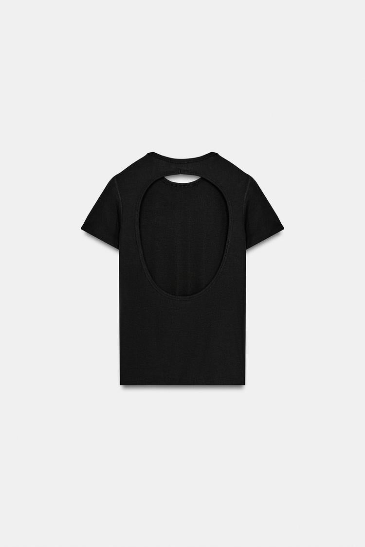 T-SHIRT OUVERTURE DOS