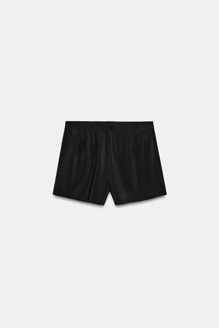 SHORT FLUIDE ÉLASTIQUE BOUTONS
