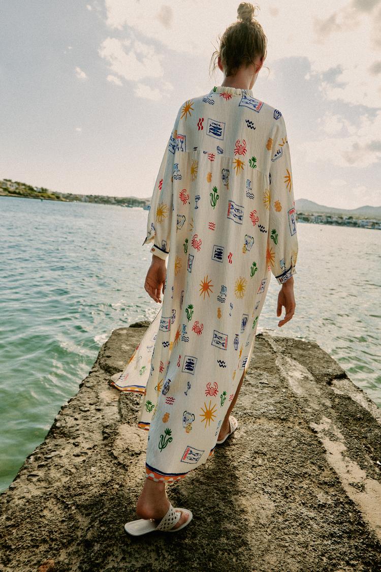 ROBE LONGUE IMPRIMÉE