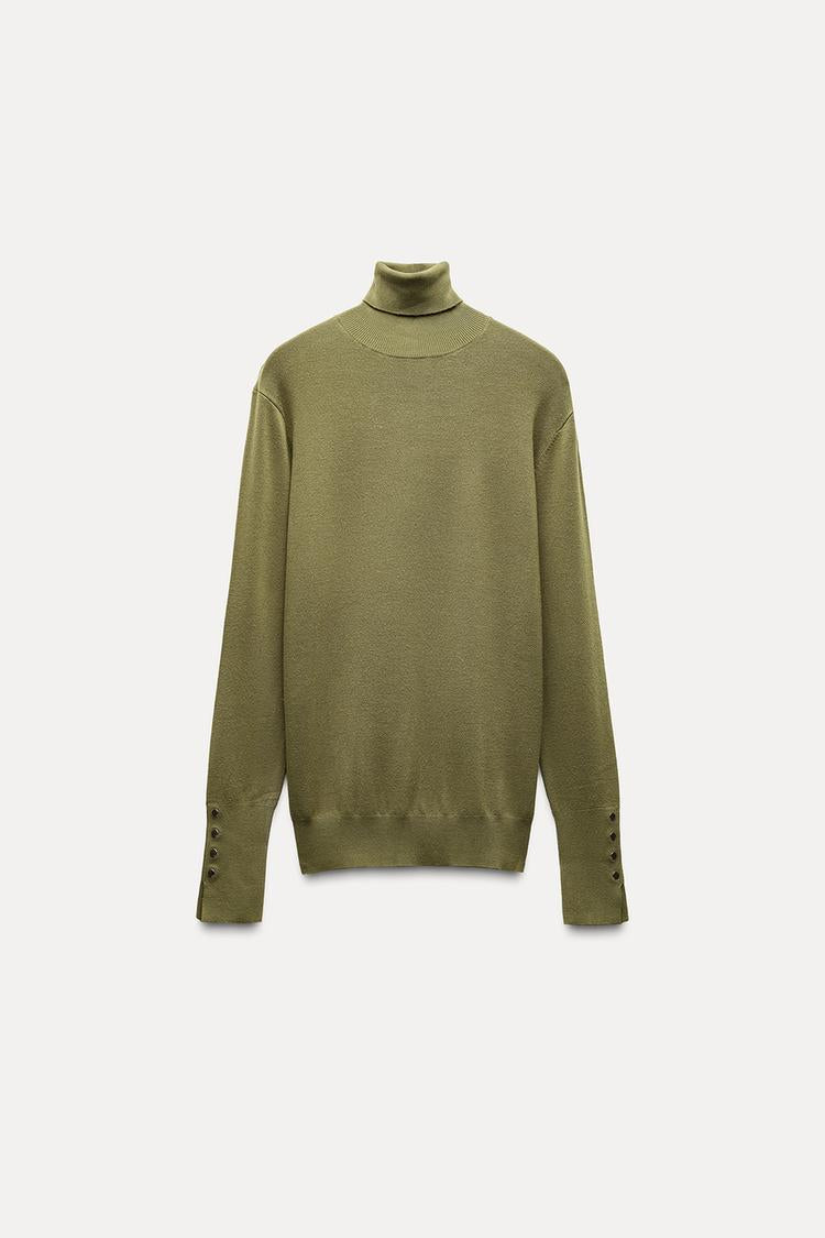 Pull basique en maille unie - Noir