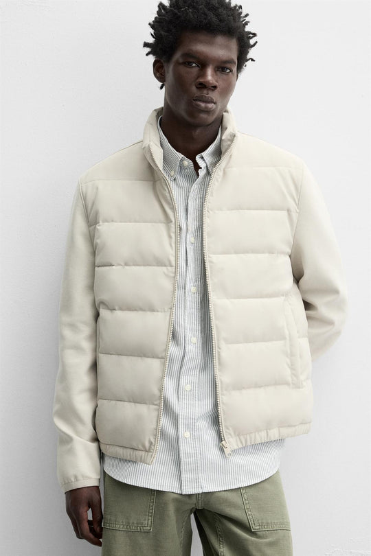 VESTE MATELASSÉE COMBINÉE