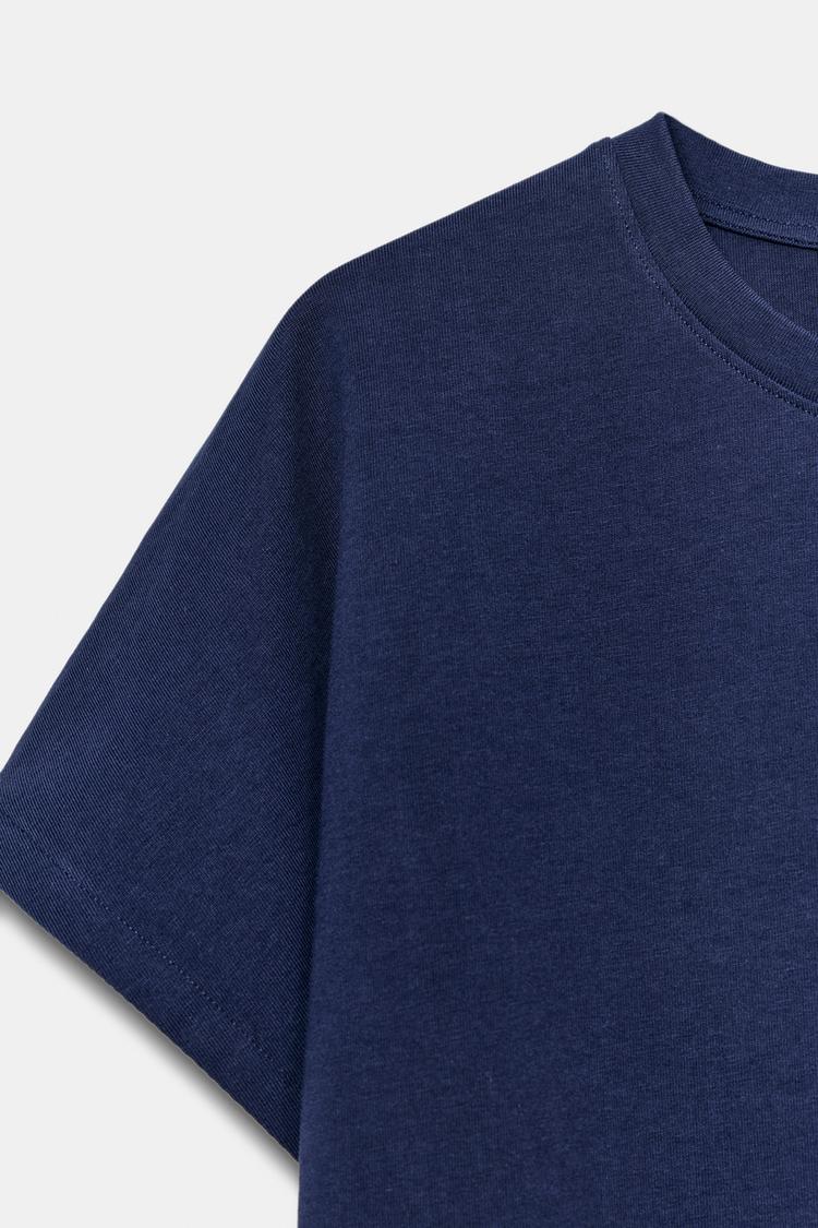 T-SHIRT À MANCHES TOMBANTES