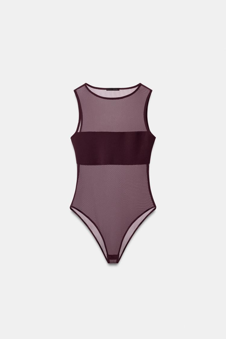 BODY BIMATIÈRE EN TULLE