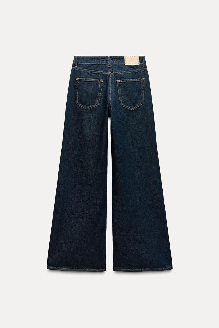 Jean z1975 à coupe large et taille haute - Bleu nuit